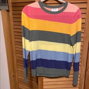 Colorful Striped Sweater